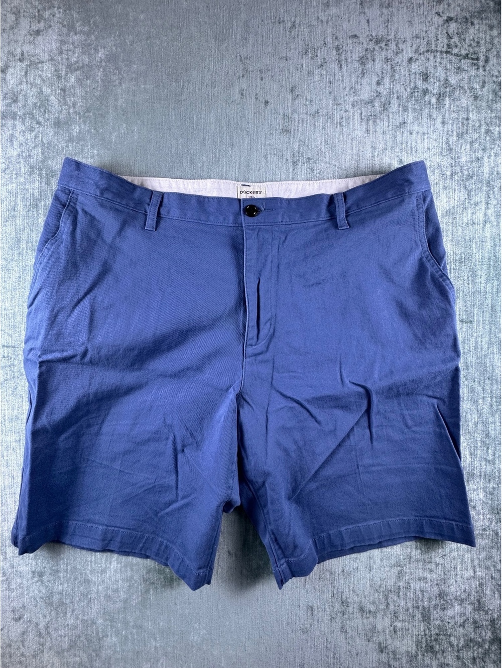 Dockers Men’s Blue Chino Shorts W38 9” Inseam